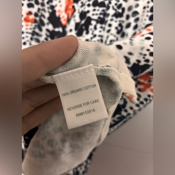 Garnet Hill Sweaters Garnet Hill Organic Cotton Pocket Detail Sweater Tunic M - Picture 7 of 9